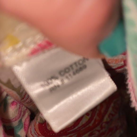 ✨🍭BNWOT🍭✨NEVER WORN✨🍭BEAUTIFUL COLORFUL BUTTON DOWN BLOUSE🍭✨SMALL✨🍭 - Picture 7 of 9